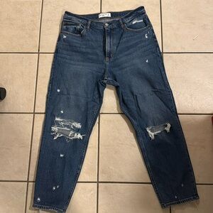 Abercrombie & fitch mom jeans